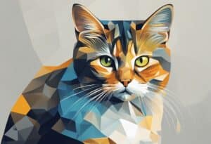 Painting style image of a tabby and white cat in the style of cubism - image generated by Koala Images, a Koala AI tool